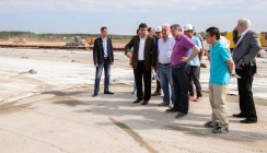 Губернатор посетил стройплощадку аэропорта «Калуга»