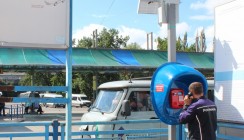 На станции Калуга-1 установили таксофон на солнечных батареях