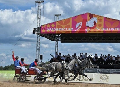 Фестиваль орловского рысака «летал» на интернете от «Ростелекома»