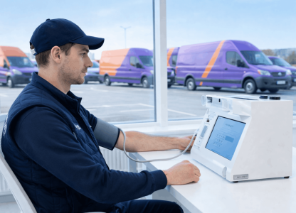 «Ростелеком» дистанционно может оценить состояние водителя за две минуты