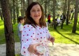 Аннушка уже натянула купальник